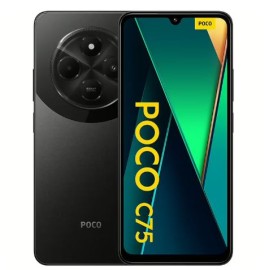 Smartphone Xiaomi Poco C75 Global 256GB 8GB RAM Dual SIM Tela 6.74" - Preto